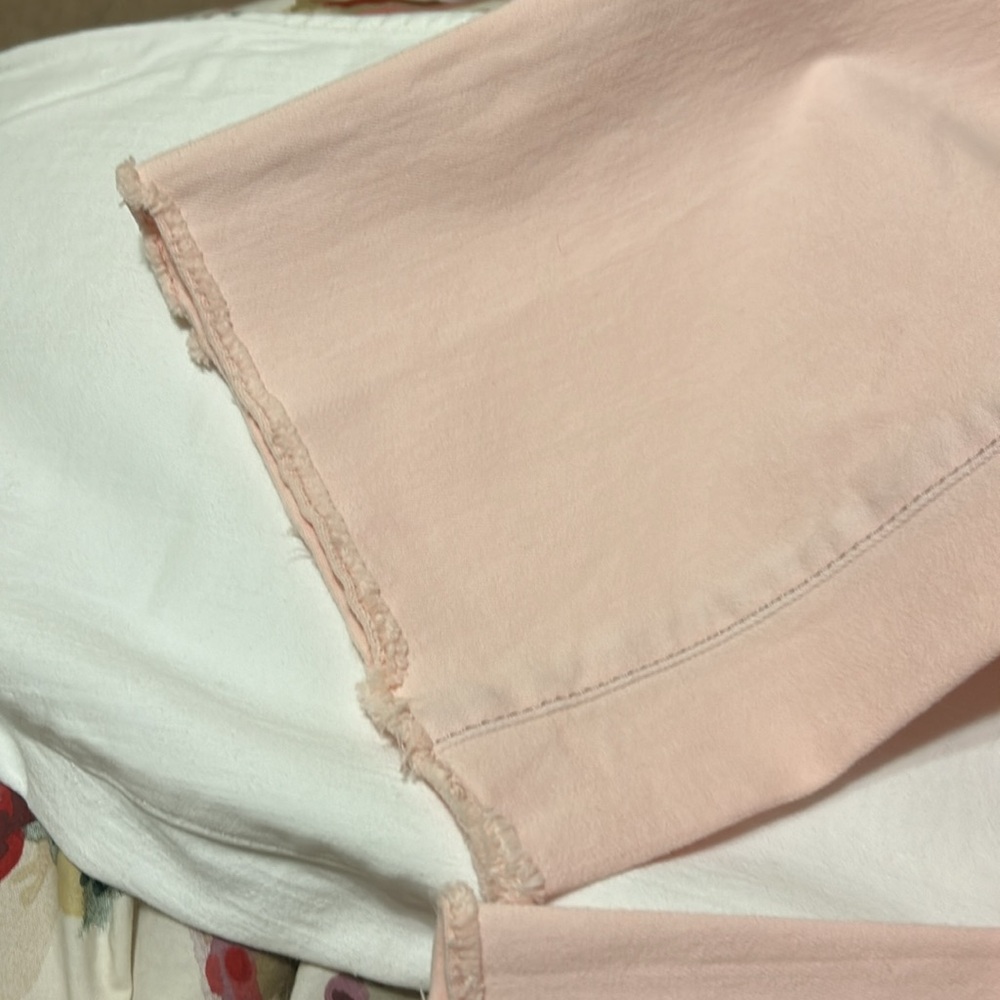 NYDJ Sheri Slim Pink jeans, Sz 16W, 73% Cotton, Inseam 25”, rough edge - Picture 6 of 7